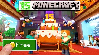 Playing Through PURE MINECRAFT NOSTALGIA 15 Years MiniGames and Museum Minecraft DLC [upl. by Schurman99]