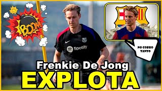 FRENKIE DE JONG EXPLOTA por su SALARIO y su LESIÓN [upl. by Yaron]