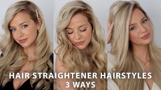 Dyson Corrale Hair Straightener 3 Ways  Waves Curls Straight [upl. by Anawik]