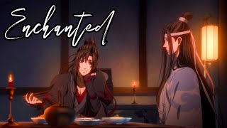 Enchanted  WangXian  Lan WangJi x Wei WuXian AMV Mo Dao Zu ShiFounder of diabolism [upl. by Ellebanna]