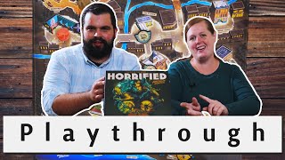 Horrified American Monsters Playthrough Board Game Knights of the Round Table [upl. by Wolfram]