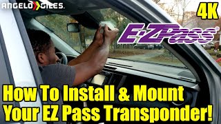 How To Install An EZ Pass Transponder [upl. by Eisinger344]