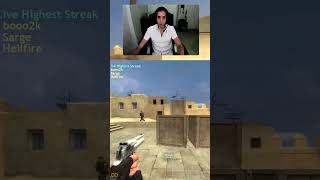 Counter Strike Source Deagle Left Handed Streak [upl. by Tilagram]