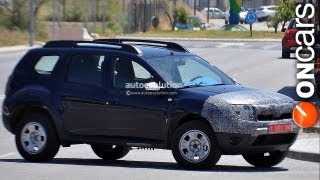 Renault Duster facelift spotted in Spain [upl. by Esirehc]