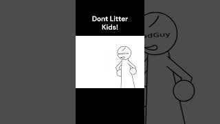 litter funnyvideo ohno littering [upl. by Annaer]