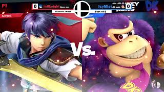 Infiknight Ike vs IcyMist Random  Winners Semis  Fries on a Salad 97 [upl. by Alesram]