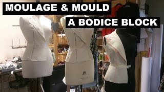 Moulage draped bodice block by Shingo Sato [upl. by Ceil439]