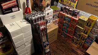 Fireworks stash 2024 [upl. by Juta]