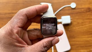 How to reset your locked Apple Watch  Fix [upl. by Baggett]