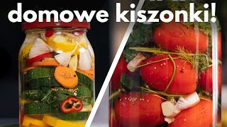 ZDROWE KISZONKI  pomidory cukinia i kapusta Sprawdzone przepisy POSMAKUJ POLSKI [upl. by Galvan]