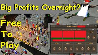 Trying To Make Money With F2p Flipping  Old School RuneScape OSRS F2p Low Level [upl. by Leile]