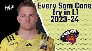 Every Sam Cane try in L1 202324 [upl. by Aydiv]