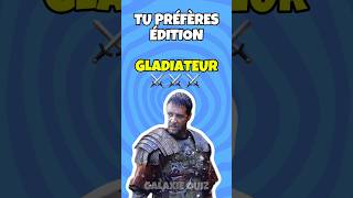 ⚔️ Tu préfères Édition GLADIATEUR  🎬 tupreferes gladiator shorts [upl. by Theresa]