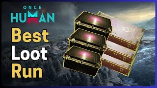 Way of Winter Amazing Loot Run  oncehuman [upl. by Assetnoc]