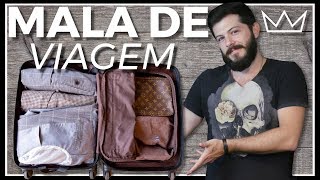 Dicas para arrumar uma MALA DE VIAGEM [upl. by Arral439]