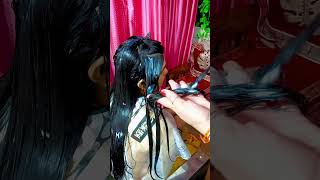 Hair spa utubeshorts haircare hairspa shortvideo [upl. by Aleahc]