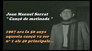 Joan Manuel Serrat  Cançó de matinada  1966 TVE [upl. by Leizahaj472]