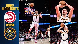 Denver Nuggets vs Atlanta Hawks Full Game Highlights 📺  12824 [upl. by Laud]