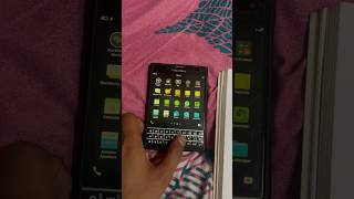 BlackBerry Passport in 2023 with WhatsApp working [upl. by Annawit62]