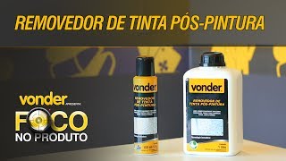 Removedor de Tinta PósPintura VONDER [upl. by Lerraj119]