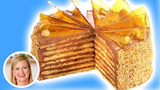 Professional Baker Teaches You How To Make DOBOS TORTE [upl. by Idolah306]