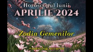 ♊GEMENI 🌼 Horoscop APRILIE 2024 Subtitrat RO 🌼 GEMINI ♊ APRIL 2024 HOROSCOPE [upl. by Asenab]