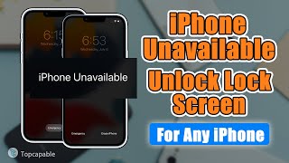 iPhone Shows iPhone Unavailable Lock Screen 100 Fixed How to Unlock iPhone without Passcode [upl. by Ahsata873]