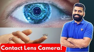 Contact Lens Camera Future Wearable Tech [upl. by Alaine]