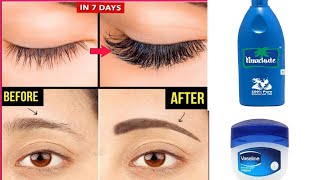 How To Grow Thick Eyebrows amp Long Eyelashes Naturally 100 Results in Just 2 Weeks [upl. by Bannister]