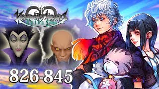 NA 48  Kingdom Hearts Union χCross  Trapped in the Data World  Quests 826 — 845 [upl. by Neitsirk]