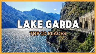 10 places to visit around Lake Garda save the list [upl. by Ajssatsan]