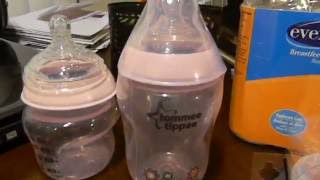 Tommee Tippee Bottles REVIEW [upl. by Nomelc]