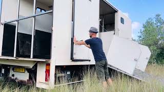 MAN zes paarden vrachtwagen  perfecte basis voor vrachtwagen camper [upl. by Haleak68]