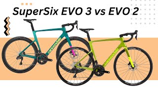 Should You Buy CANNONDALE SUPERSIX EVO 3 or EVO 2   Head to Head by Cycling Insider [upl. by Vedis]