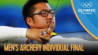 Mens Archery Individual Finals  Full Replay  Rio 2016 Replays [upl. by Nonnad]