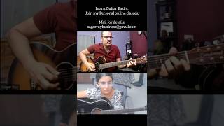 Chahun Main Ya Na  Online Guitar Class guitar class music [upl. by Araccot621]