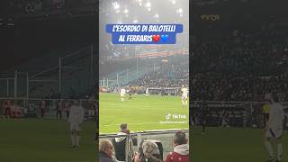 L’esordio di BALOTELLI a Marassi in GENOAComo ❤️💙 [upl. by Takken]