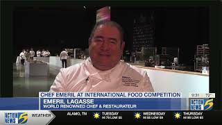 Emeril Lagasse at the Bocuse d’Or and Pastry World Cup Competitions [upl. by Tova]