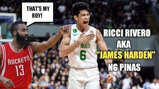 RICCI RIVERO aka quotJAMES HARDEN NG PINASquot Best Euro Steps and Crossover Highlights [upl. by Surazal]