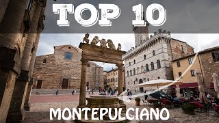 Top 10 cosa vedere a Montepulciano [upl. by Oniliuqnart190]