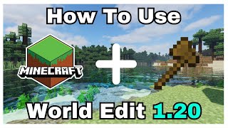 How To Use World Edit In Minecraft 1201 [upl. by Quinby858]