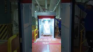 Assa Abloy hs 7040 High speed doors [upl. by Arocahs]