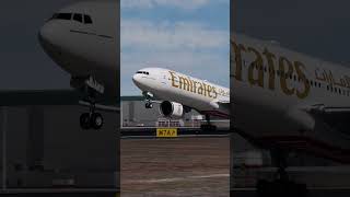 MSFS Boeing 777 stunning takeoff from Dubai aviation flightsim [upl. by Roee]