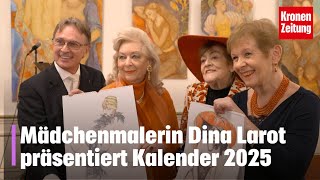 Vernissage amp Kalender 2025 VIPs feiern Dina Larot kronetv ADABEI [upl. by Retrac]