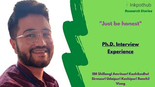 PhDFPM Admission Interview Experience 2021  Experience of 8 IIMs  ft Abheeshek Dev Roy [upl. by Arodaeht]