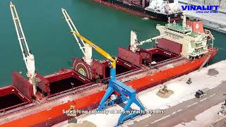 45 Ton Port Handling Crane  Song Lam International Port [upl. by Rosamund]