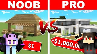 Noob vs Pro  Safest Security House CHALLENGE IN MINECRAFT  Mcflame [upl. by Nelli942]