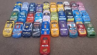 My Updated Cars 1 Piston Cup Racers Collection [upl. by Lerej]