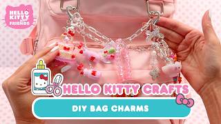 Hello Kitty x Miniverse DIY Bag Charms  Hello Kitty DIY [upl. by Akemyt]