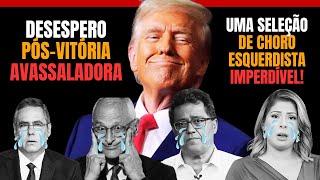 TRUMP VENCEU e o velório na esquerda está IMPAGÁVEL [upl. by Enos871]